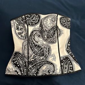 White House Black Market Strapless Top